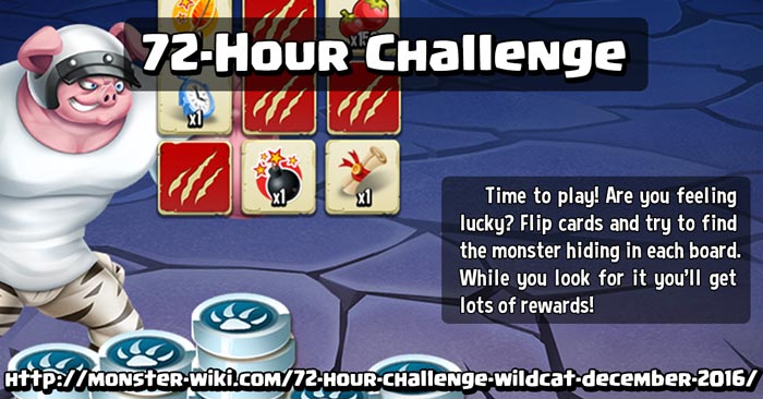 72-Hour Challenge (Wildcat - December 2016)